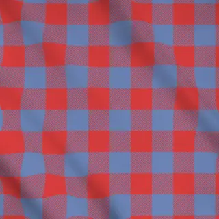Meterware Modern Gingham Rot