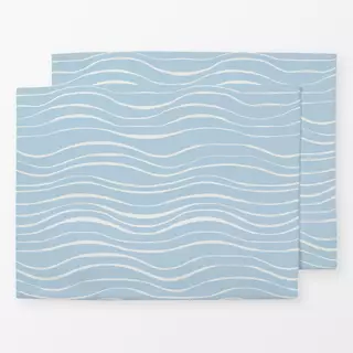 Tischset Swell aqua
