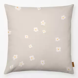 Kissen Blumen Pattern Beige