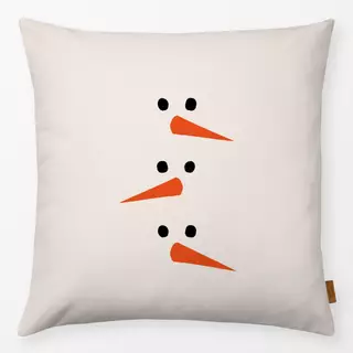 Kissen Schneemannnasen