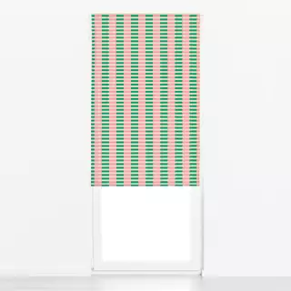 Raffrollo Fun Block Stripe green