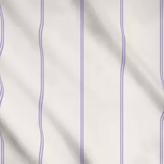 Meterware Nadelstreifen | beige-lila