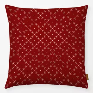 Kissen Christmas Lovely Hearts red2