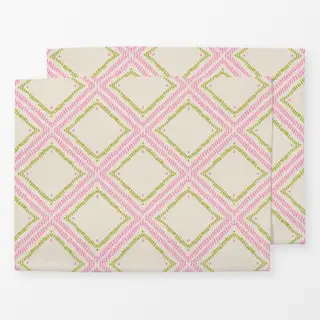 Tischset Dashed Diamond pink