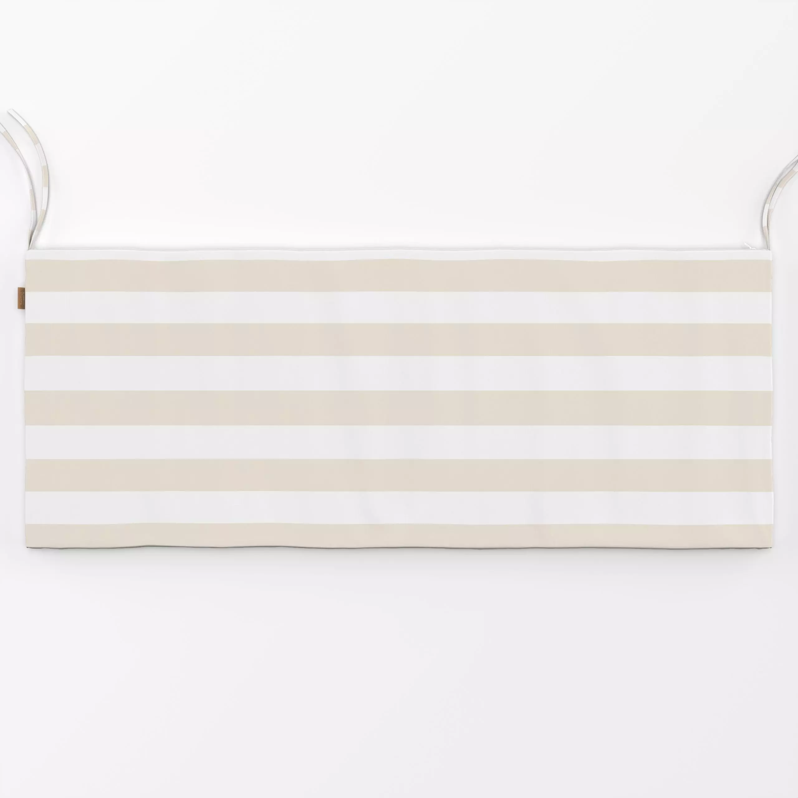 Bankauflage Breite Streifen Beige - Sommer, Symbole & Muster - von „Anna Petersen"; Muster, minimal, Streifen, skandinavisch...