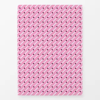 Geschirrtücher Diagonale & Punkte Pink