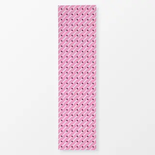 Tischläufer Diagonale & Punkte Pink
