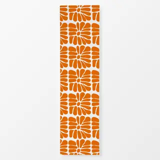 Tischläufer Mid Century Flower Fun Orange