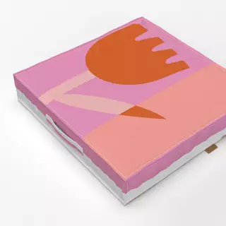 Bodenkissen Blümerant rosa