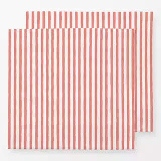 Servietten raspberry stripes