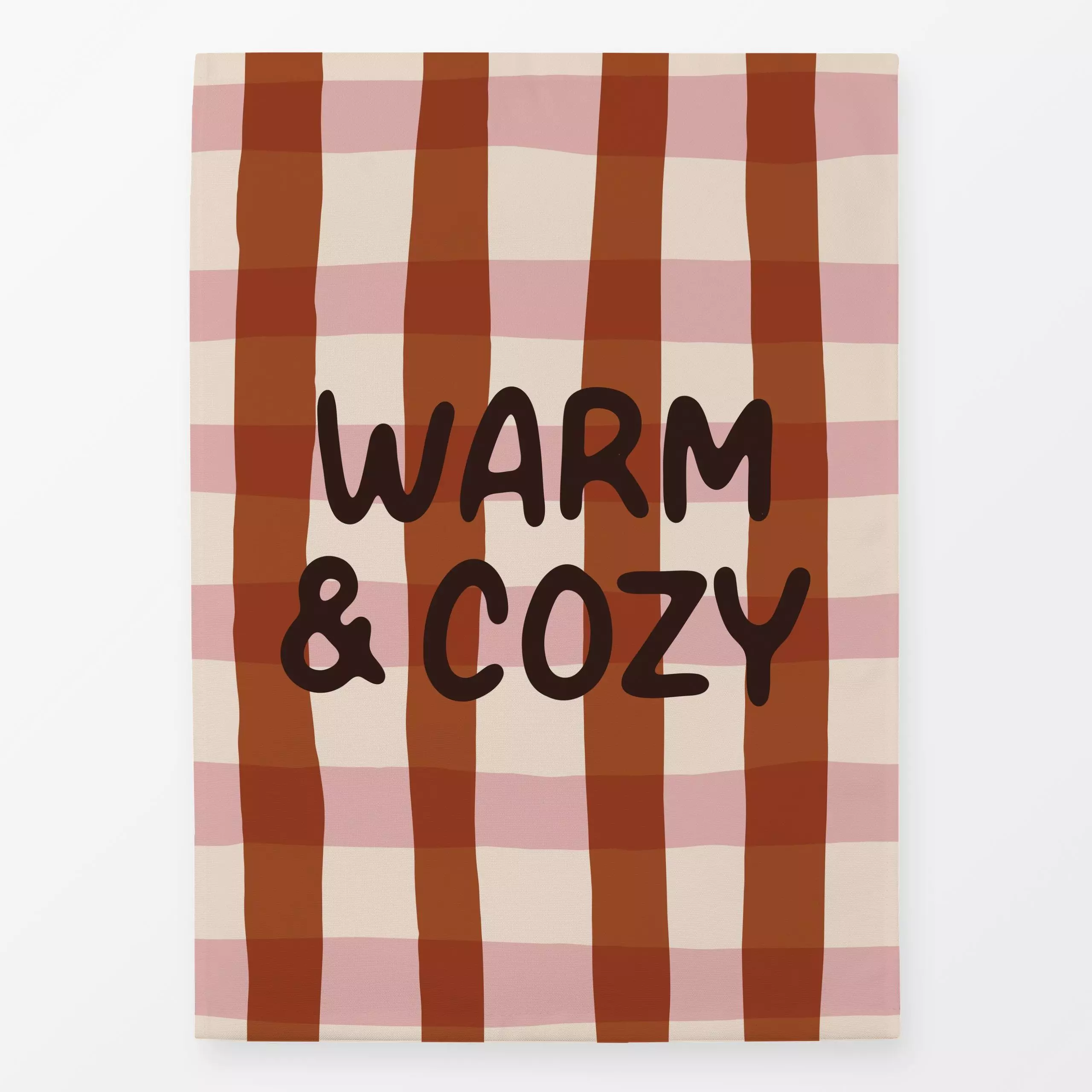 Geschirrtücher Warm & Cozy - Herbst, Sprüche & Schriftzüge, Symbole & Muster - von „moDeern Design Studio"; Hygge, Cozy, Kar...