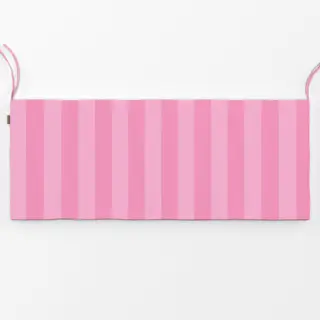 Bankauflage Streifen Pink