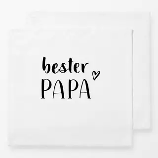 Servietten Schwarz-Weiß