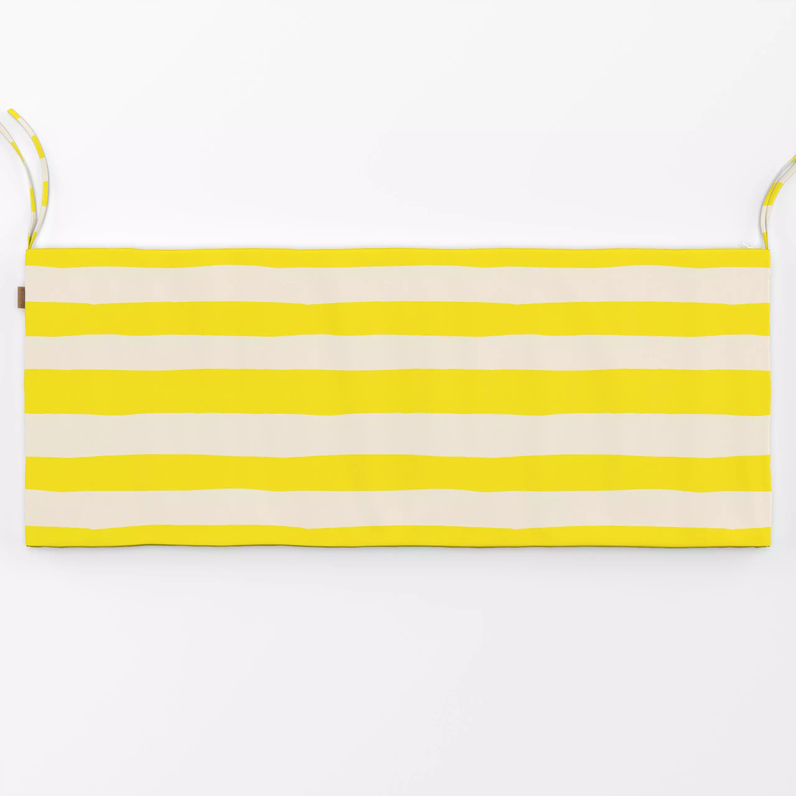 Bankauflage My Sunny Place 2 - Sommer, Symbole & Muster - von „Studio Memb"; Streifen, Sommerblumen, Sonnenaufgang, Sommer, ...