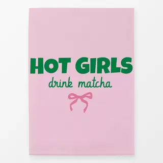 Geschirrtücher Hot Girls Drink Matcha