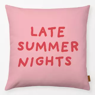 Kissen Late Summer Nights Pink