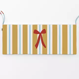Bankauflage Bow on Wrapping Paper