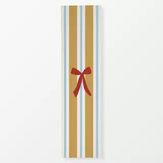 Tischläufer Bow on Wrapping Paper