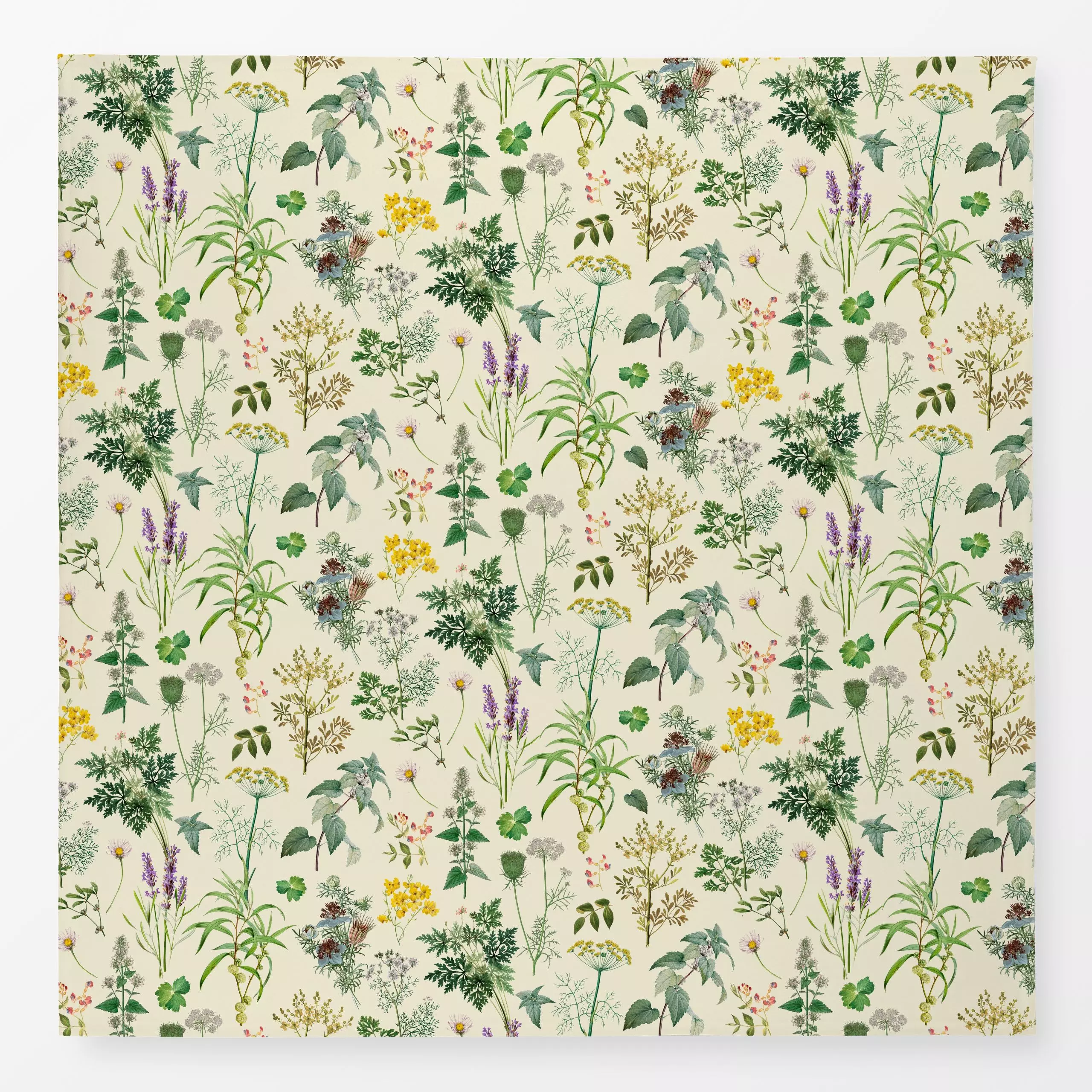 Tischdecke Summer Wildflowers yellow, Blumen, Sommer, von Andrea Haase