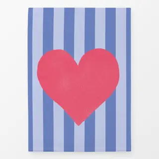 Geschirrtücher Hello Spring Streifen Herz