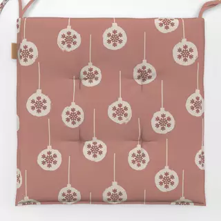 Sitzkissen Winterzauber Weihnachtskugel 3