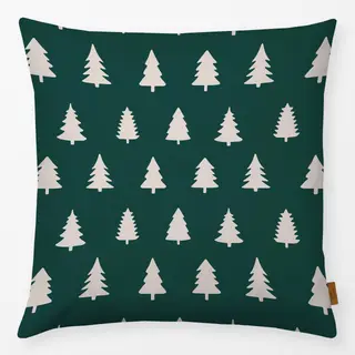 Kissen Weihnachtsbäume grün klein