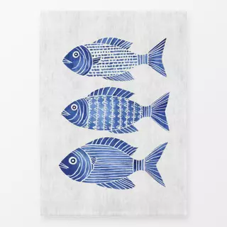 Geschirrtücher Blue Fish