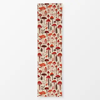 Tischläufer Mushroom Woodland Red