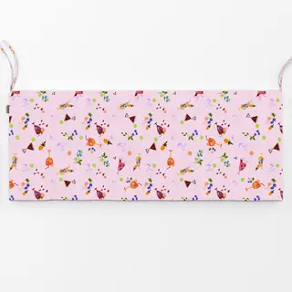 Bankauflage Cocktails Pattern Rosa
