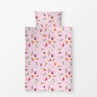 Bettwäsche Cocktails Pattern Rosa