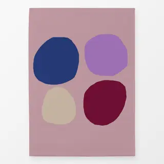 Geschirrtücher Frühling Steine rosa