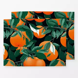 Tischset Graphic Oranges