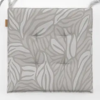 Sitzkissen Stylized Foliage Grey