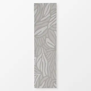 Tischläufer Stylized Foliage Grey