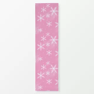 Tischläufer Let It Snow Pink