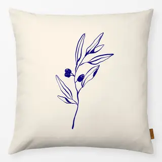 Kissen Santorini Olive Branch