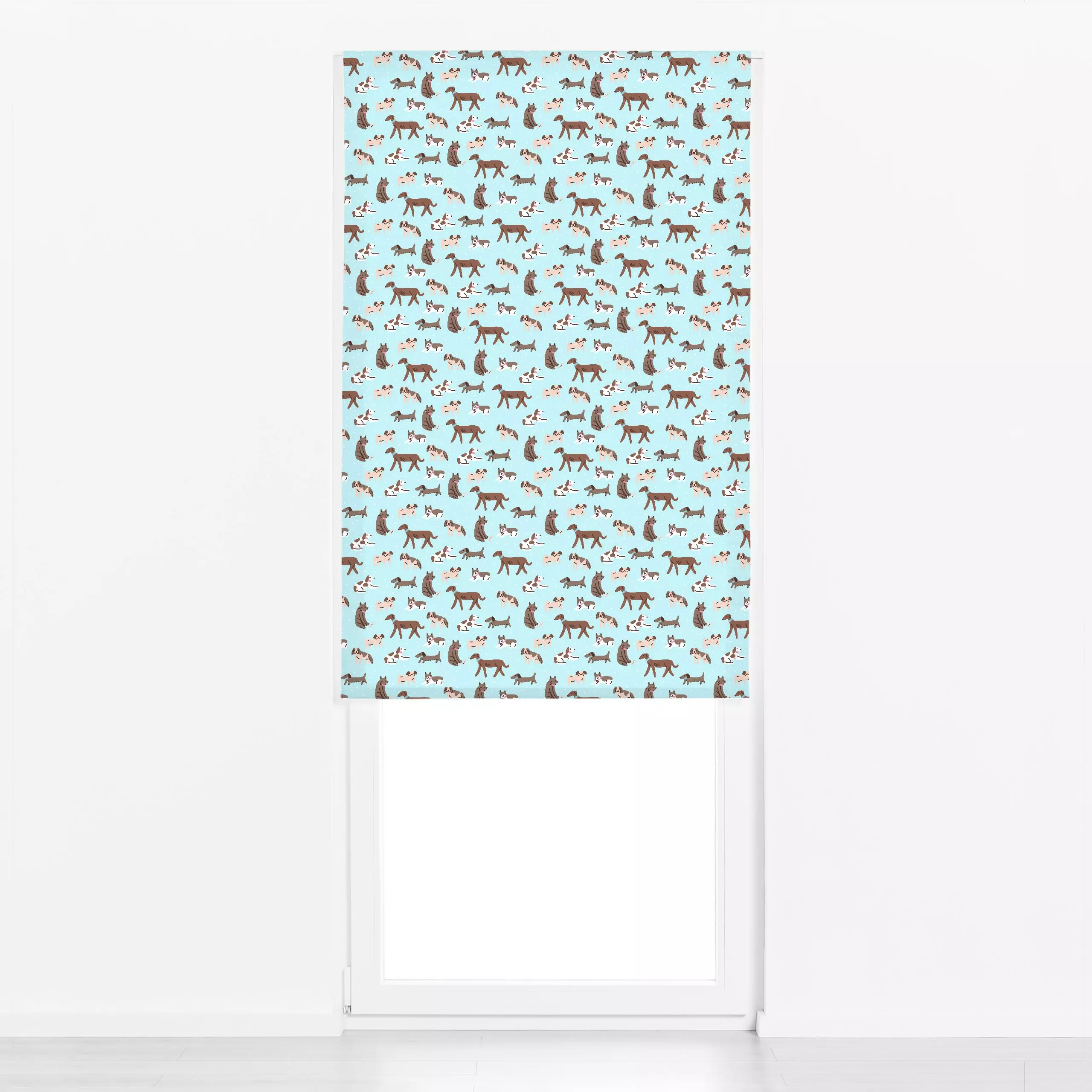 Raffrollo You're My Best Friend - Tiere - von „Sara Maese"; Hund, pattern, dogs, tier