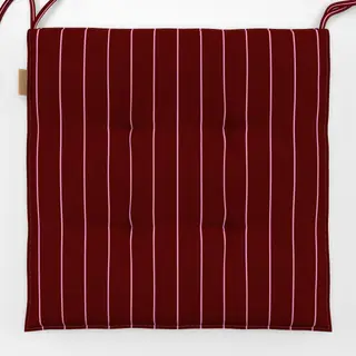 Sitzkissen Fine Stripes pink dark red