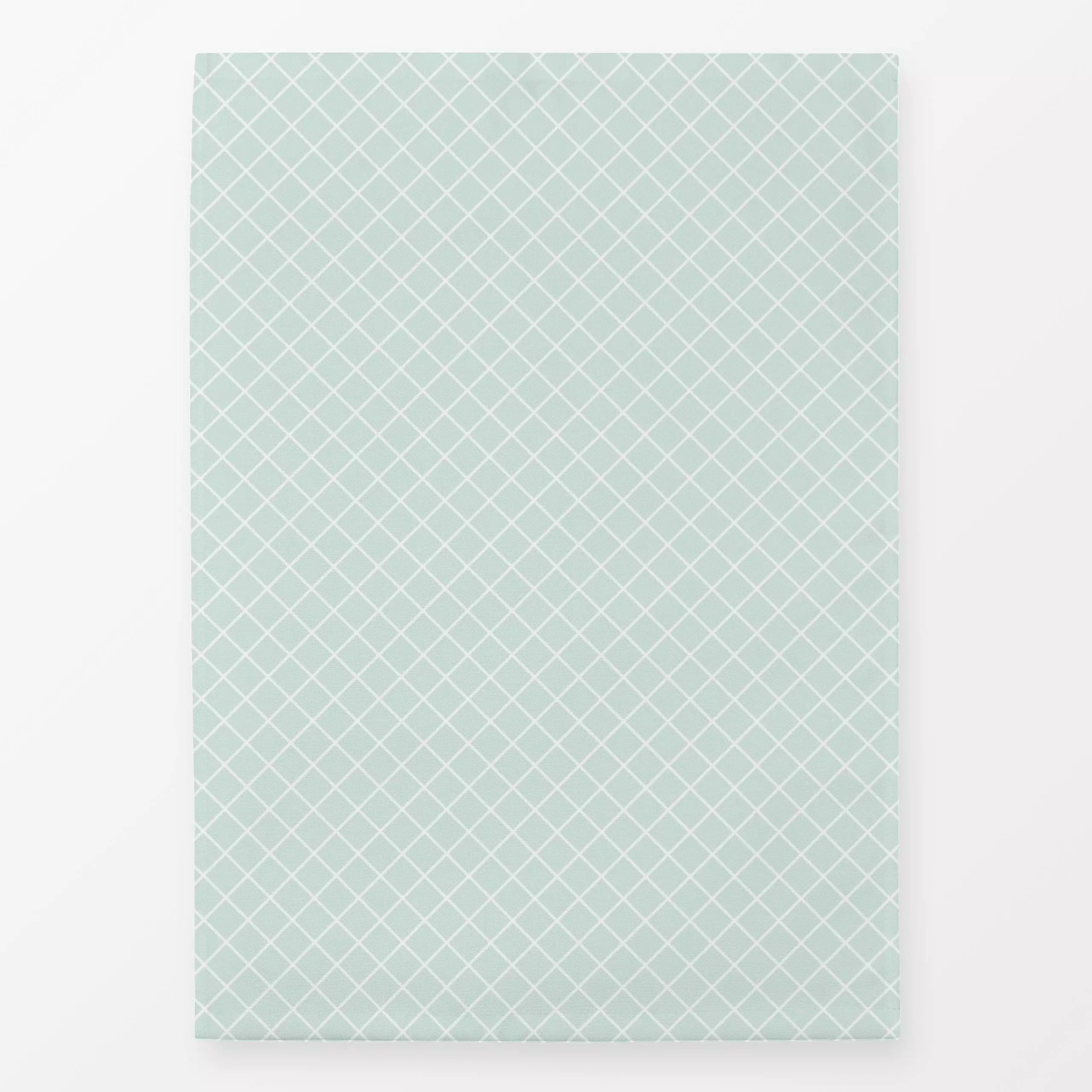 Geschirrtücher Rautenmuster in mint - Symbole & Muster - von „Heleen van Buul"; Muster, minimal, linie, Linien, Abstrakt, Ge...