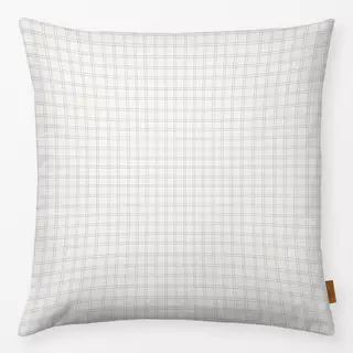 Kissen Minimal Grid Himmelblau