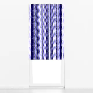 Raffrollo Santorini Blue & White Stripes