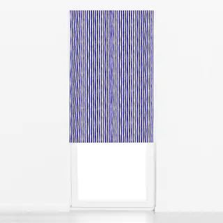 Raffrollo Santorini Blue & White Stripes