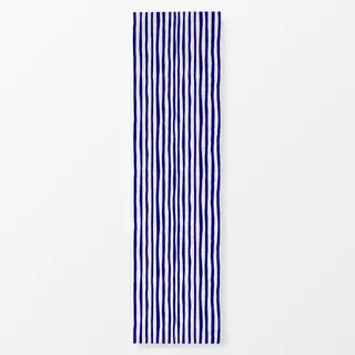 Tischläufer Santorini Blue & White Stripes