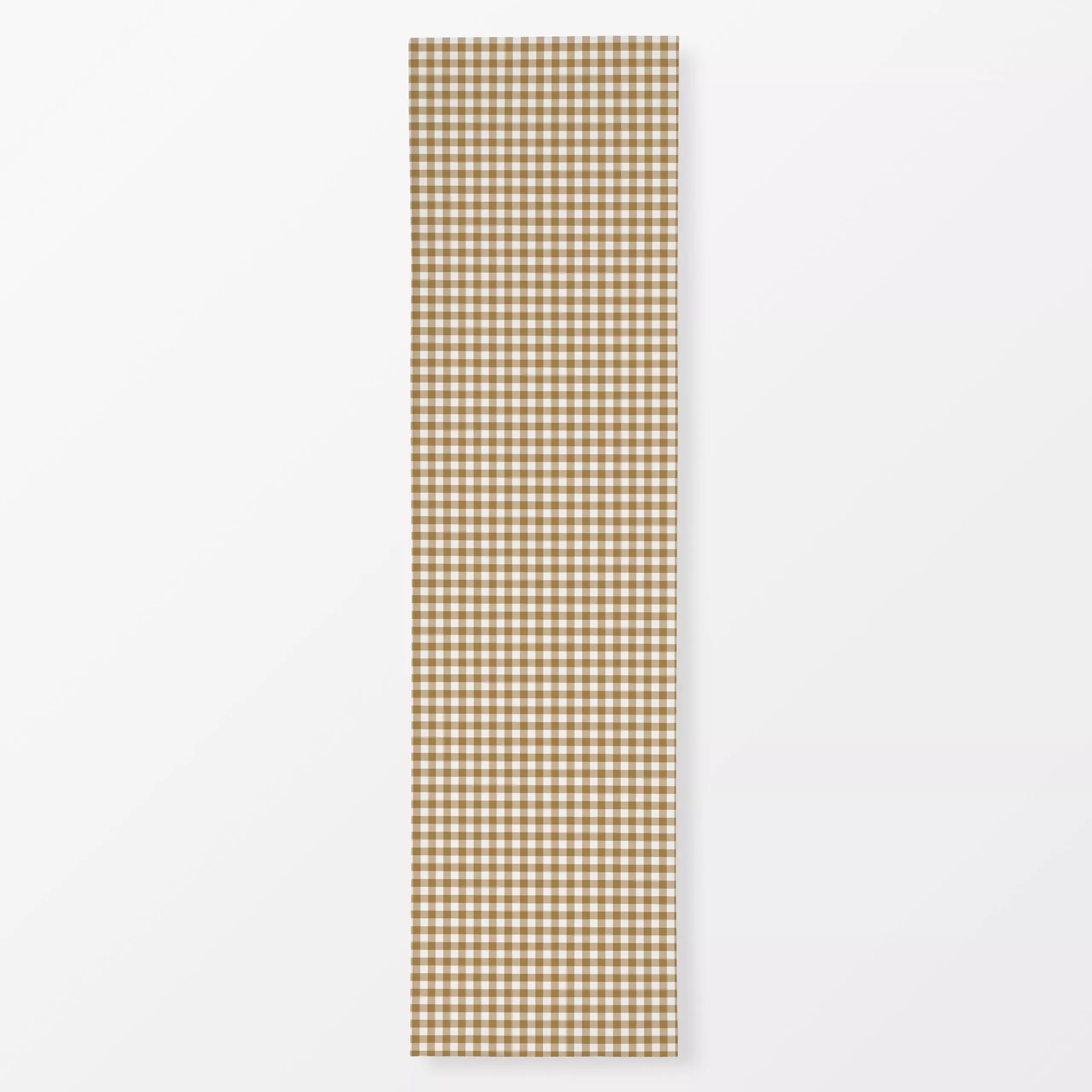 Tischläufer Vichy beige, gemustert, von Julia Schumacher
