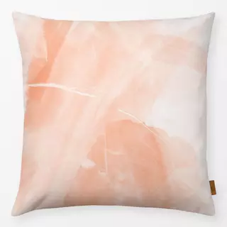 Kissen Brush strokes peach 1
