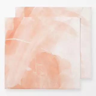 Servietten Brush strokes peach 1