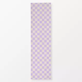 Tischläufer Chess Pattern lilac white