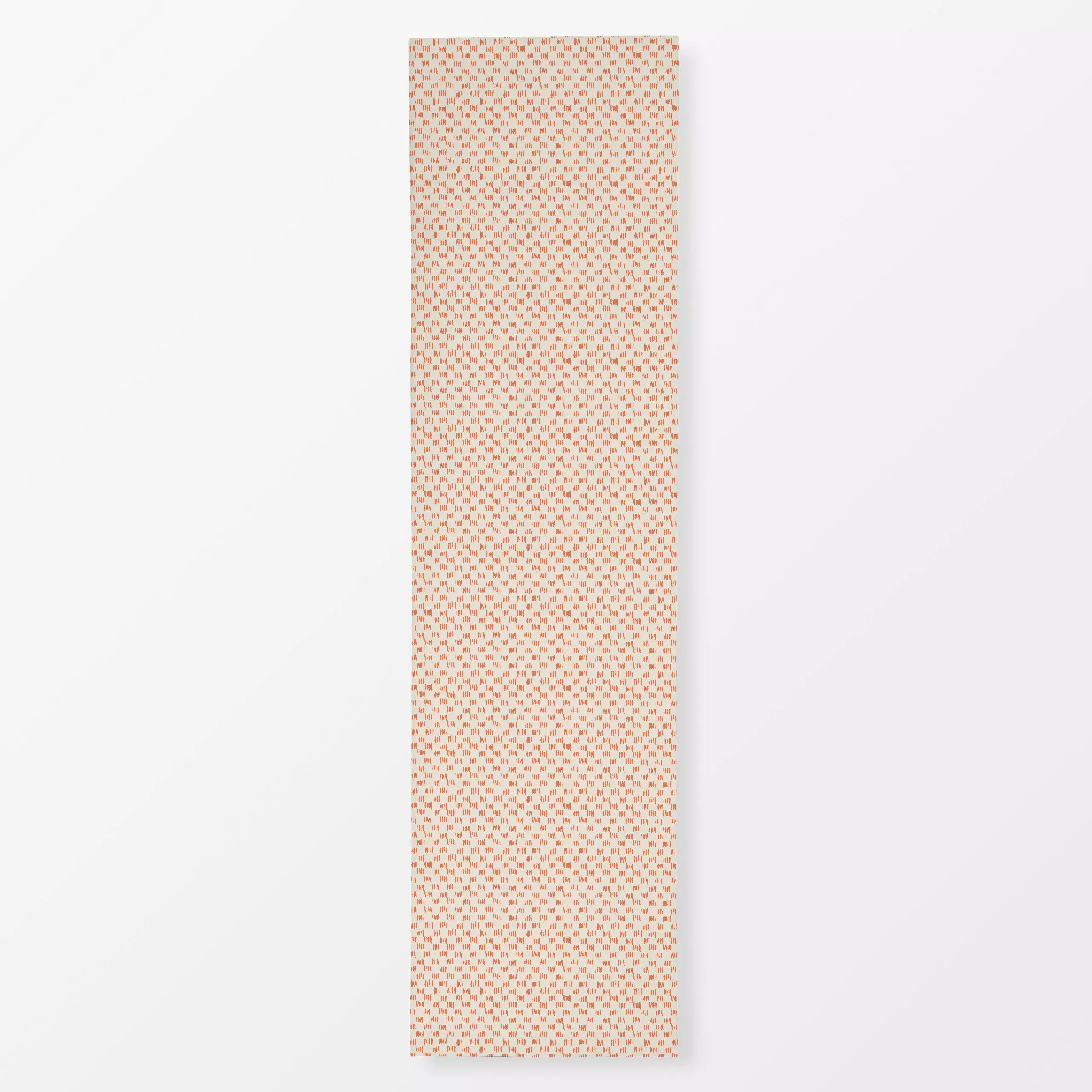Tischläufer Boho summer Karo sand, gemustert, von Kathrin Löffler