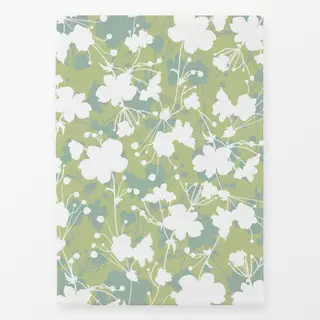 Geschirrtücher Blumenmuster grün