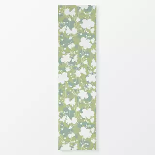 Tischläufer Blumenmuster grün